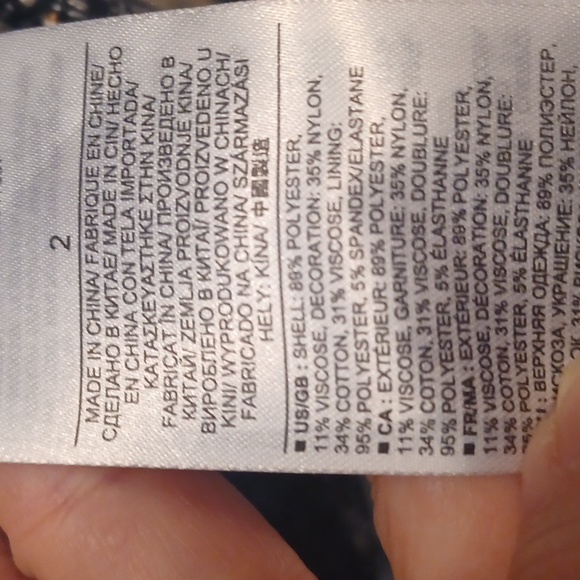 Women's Banana Republic black midi dress sz 2 - Picture 6 of 9